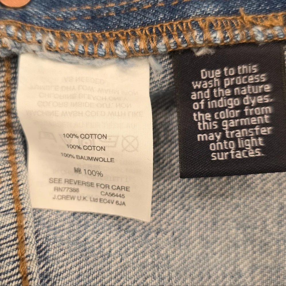 Madewell Adirondack Short Overalls in Dawkins Wash Size XXS - Picture 7 of 7